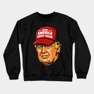 Make America Great Again Trump Crewneck Sweatshirt